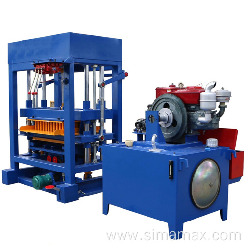 Concrete Hollow Block Making Machine hot sale